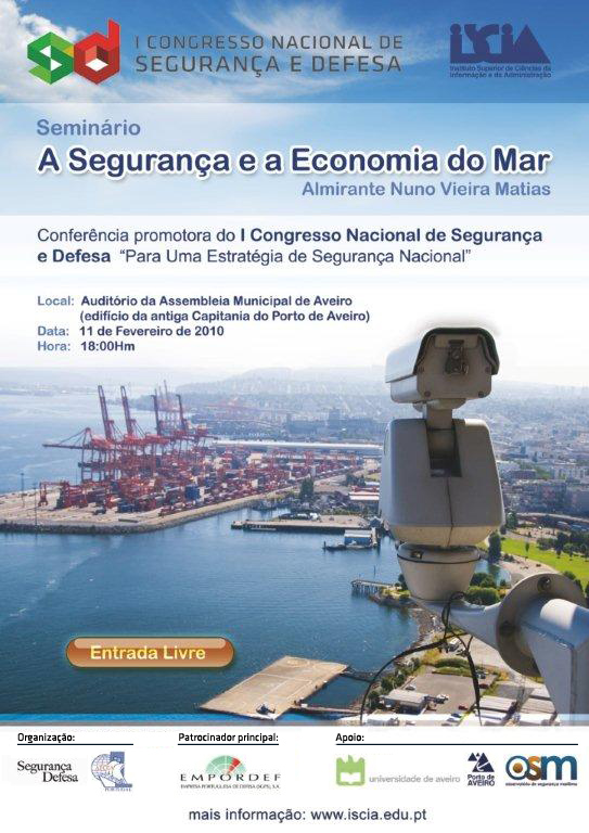 Seminário «A Segurança e a Economia do Mar»